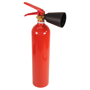 Feuerlscher CO2 / Kohlendioxid 2 kg Neuruppin KS 2 BG Alu Schneerohr