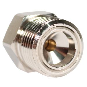 Adapter fr Schutzgas Einwegflaschen - macht aus Einwegflasche eine Mehrwegflasche F1