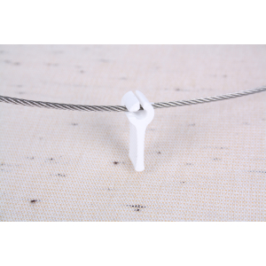 1 Klemmhaken / Laufhakenstopper fr Sonnensegel fr 2 mm Seil