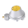 Propanregler 30 mbar 90° mit Sicherheitsventil Caravanregler