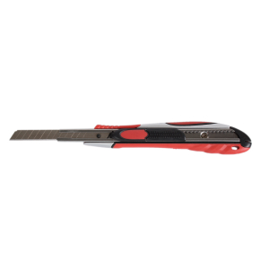 Cuttermesser Softgriff 2 in 1 mit Schnapperfunktion, 9 mm