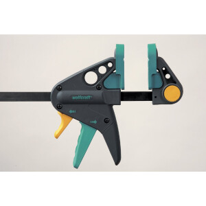 Wolfcraft Einhandzwinge EHZ Pro 150 mm Spannweite 100 mm Ausladung