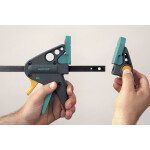 Wolfcraft Einhandzwinge EHZ Pro 150 mm Spannweite 100 mm Ausladung