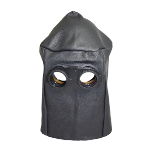 Schweierhaube Modell 1131 weiches Narbenleder, rundrum geschlossen