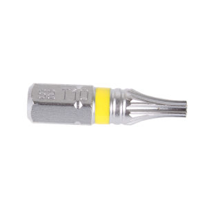 1/4 Color-Bit Torx hochvergteter Bit farbig markiert Torx TX10
