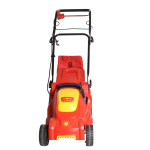 Wolf Elektromäher Abverkauf A340E 1400W, 34 cm Schnittbreite, 6-fach Höhenverstellbar, 35l Fangkorb
