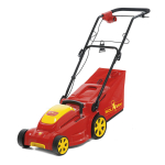 Wolf Elektromäher A370E 1600W 37 cm Schnittbreite...