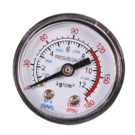 Ersatzmanometer für Druckluftkomponenten 1/8" rechts 40 mm Abgang nach Hinten