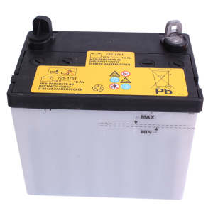 Batterie 12V/30Ah 230CCA; B130xH165xL185mm  + 2 Liter Säure