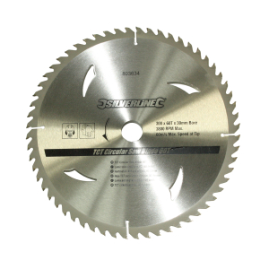 2 Hartmetall-Kreissgebltter fr Holz  mit 40 und 60 Zhnen  300 x 30, 25, 20, 16 mm 