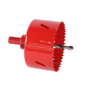 Wolfcraft Bimetall Lochsäge Ø 20 - 83 mm Ø 74mm